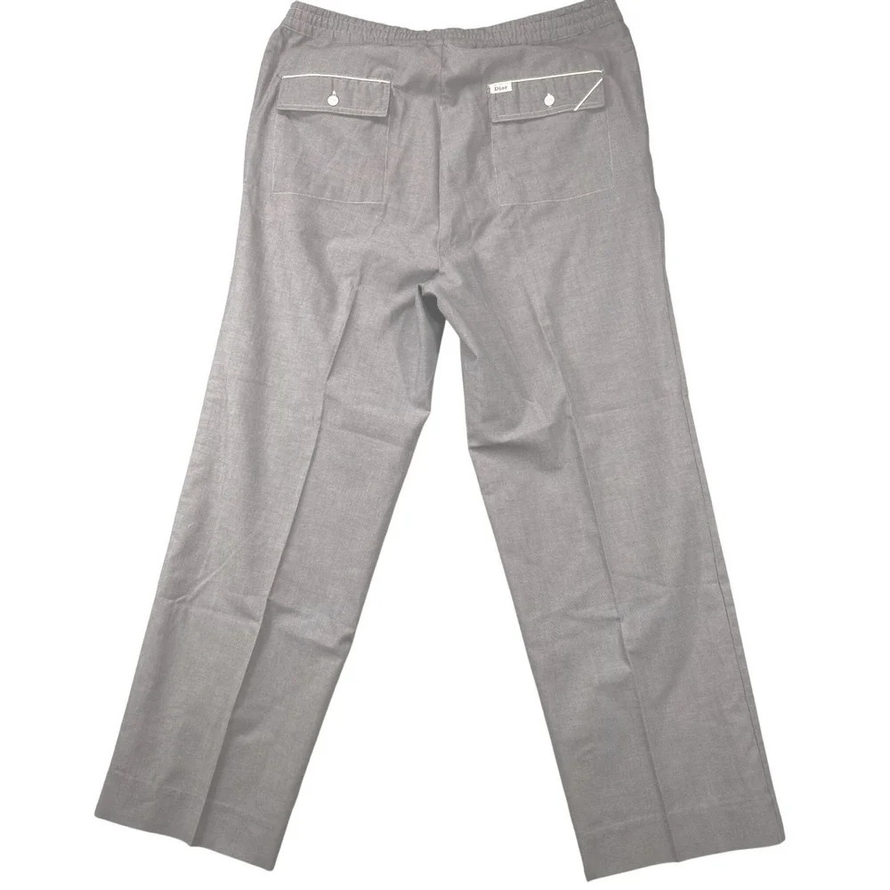 Christian Dior Monsieur Vintage Mens Trousers Elastic Waist Size M